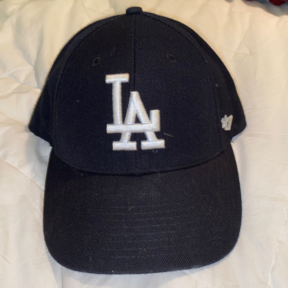 LA Dodgers Black baseball cap